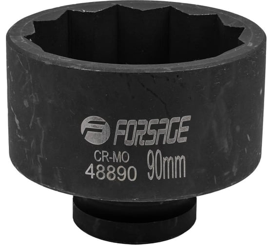 Изображение товара Головка ударная 12-гранная 90 мм, 1" Forsage F-48890(57511)