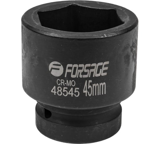 Изображение товара Головка ударная 6-гранная 45 мм, 1" Forsage F-48545(57501)