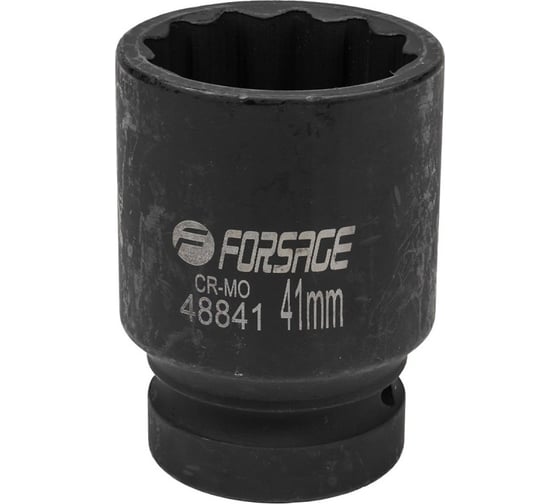 Изображение товара Головка ударная 12-гранная 41 мм, 1"DR Forsage F-48841(57505)