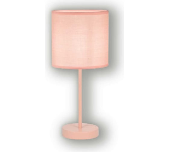 Изображение товара Светильник настольный декоративный Фарлайт "home classic" е14 розовый плафон FAR002324