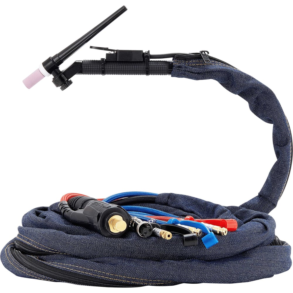 Изображение товара Горелка сварочная Superflex 20 TIG RF 8 м EV20RF-80 высокотоковая горячий старт