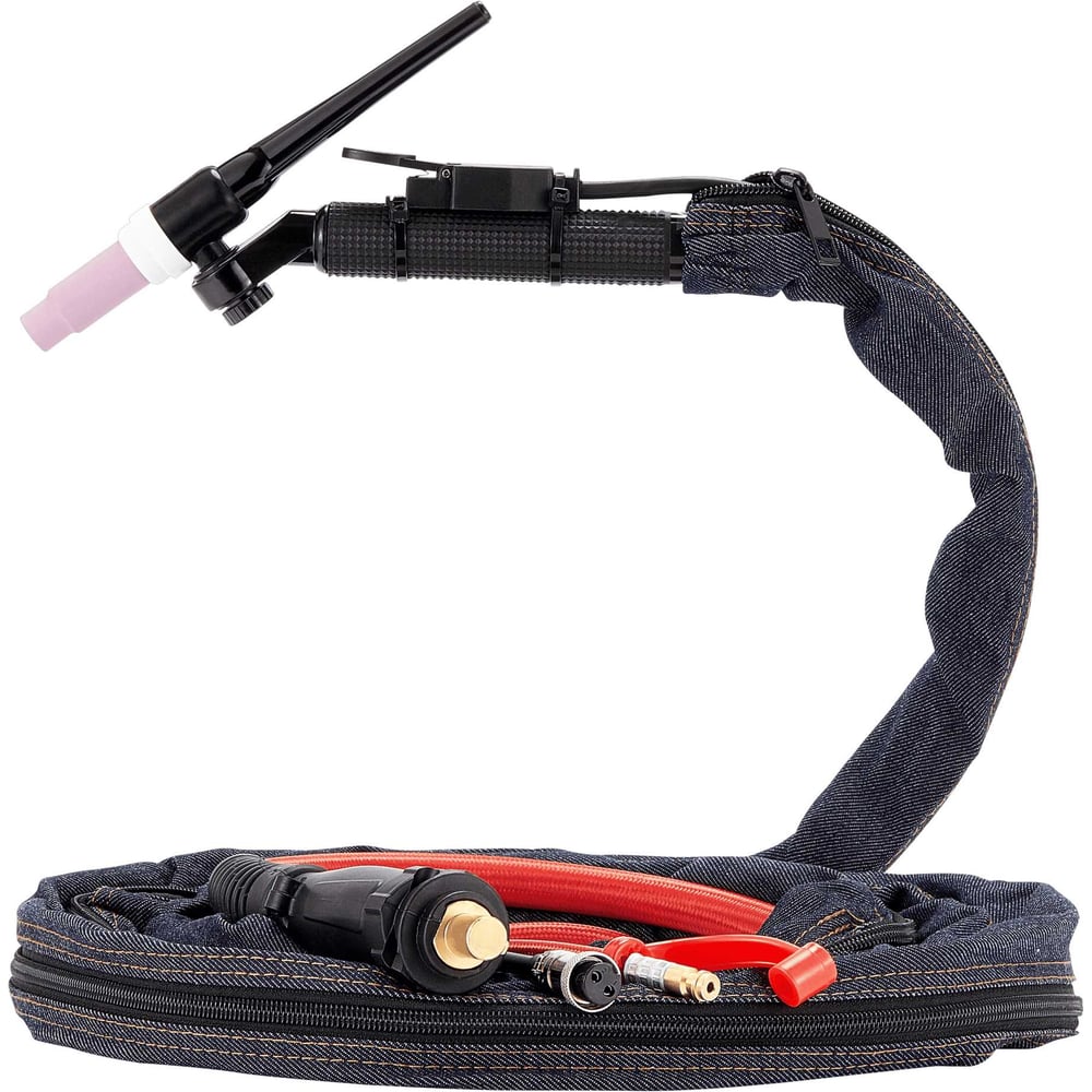 Изображение товара Горелка сварочная Superflex 26 TIG RF 8 м EV26RF-80 для профессиональной TIG сварки