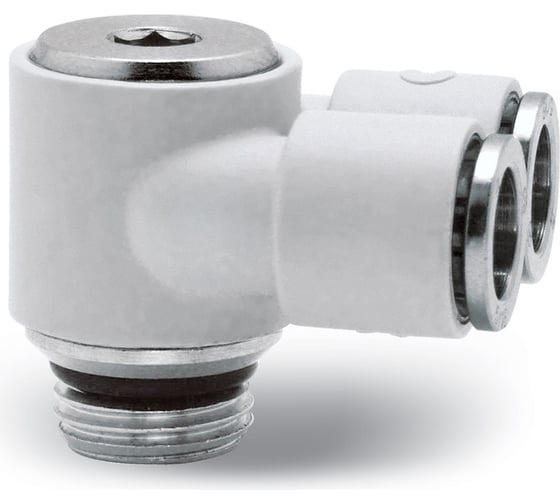 Изображение товара Фитинг технополимер с цанговым зажимом и уплотнительным кольцом 7622 10-1/4 Camozzi 54-7622-1057