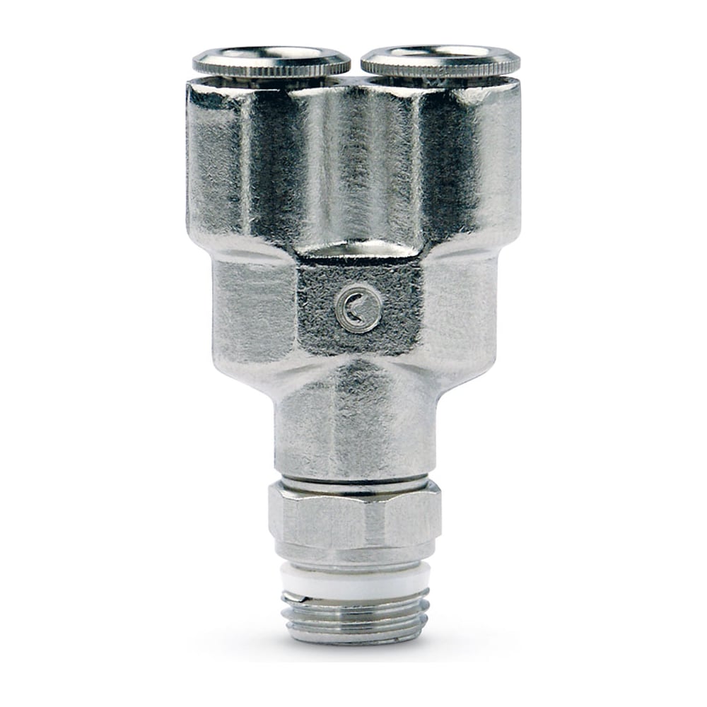 Изображение товара Фитинг с цанговым зажимом и уплотнительным кольцом S6450 8-1/8 Camozzi 51-6450-0856