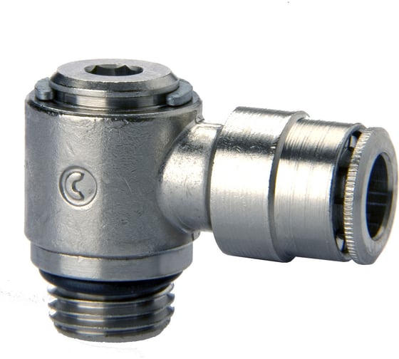 Изображение товара Фитинг с цанговым зажимом и уплотнительным кольцом 6622 8-1/8 Camozzi 50-6622-0856