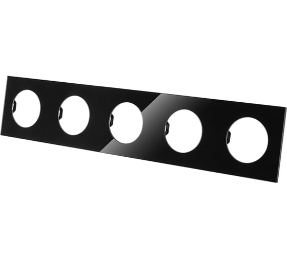 Изображение товара Пятипостовая рамка TDM ELECTRIC агат, стекло, "байкал" SQ1819-0206