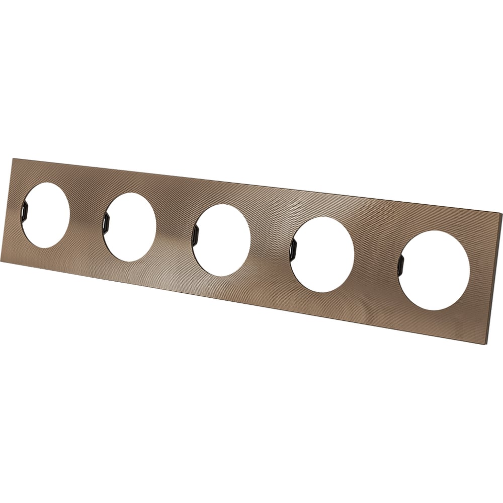 Изображение товара Пятипостовая рамка TDM ELECTRIC бронза алюминий серия Байкал SQ1819-0459