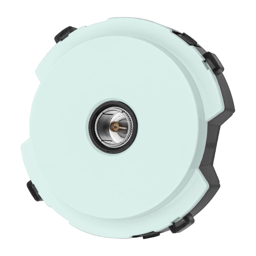 Изображение товара TV розетка TDM ELECTRIC проходная серия Байкал фисташковый BNC