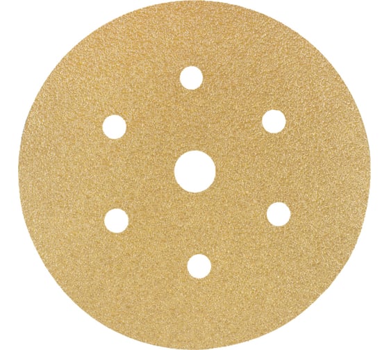 Изображение товара Круг шлифовальный на бумаге CA331 150 мм, 6+1 отв., Р220, 10 шт Deerfos 4673751372052