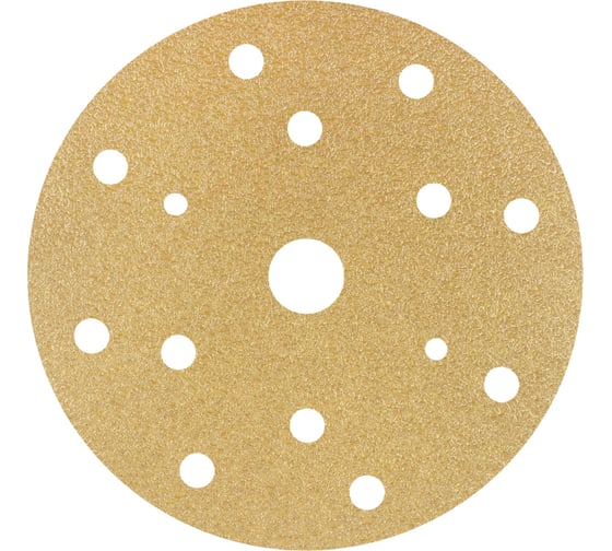 Изображение товара Круг шлифовальный на бумаге СА331 150 мм, 15 отв., Р40, 10 шт Deerfos 4673751371826