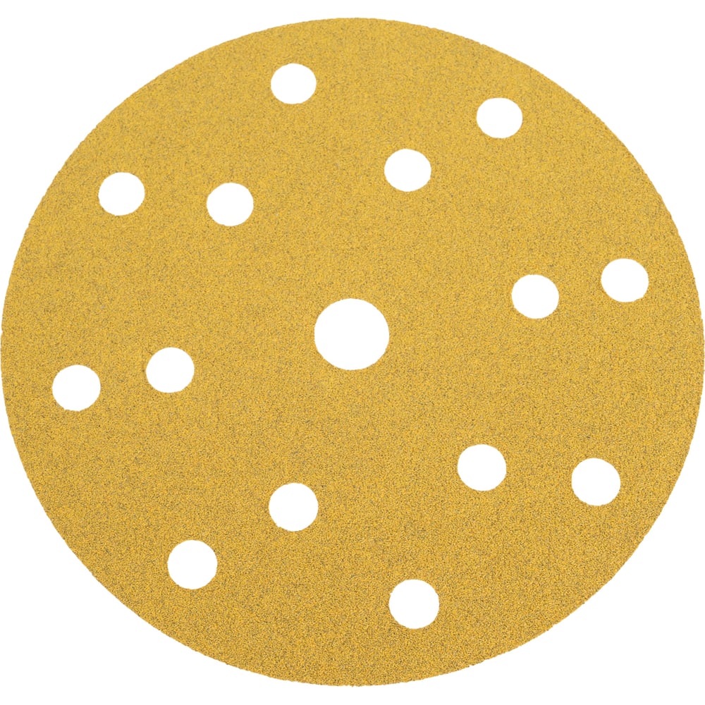 Изображение товара Круг шлифовальный на бумаге CА331 150 мм 15 отв. Р80 10 шт Deerfos