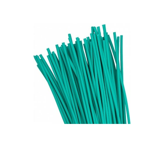 Изображение товара Термоусаживаемая трубка EKF ТУТ, 4/2, зеленая, в отрезках по 1м (100 шт.) PROxima SQtut-4-j-1m