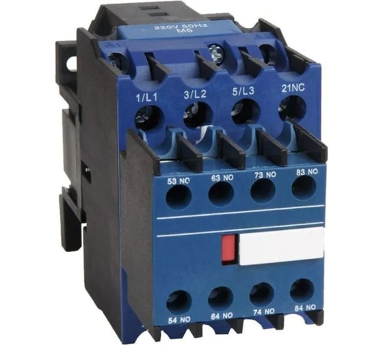 Изображение товара Контактор КЭАЗ ПМ12-025100 УХЛ4, В, 25А, катушка 220В AC, 3НО+2НЗ 312340