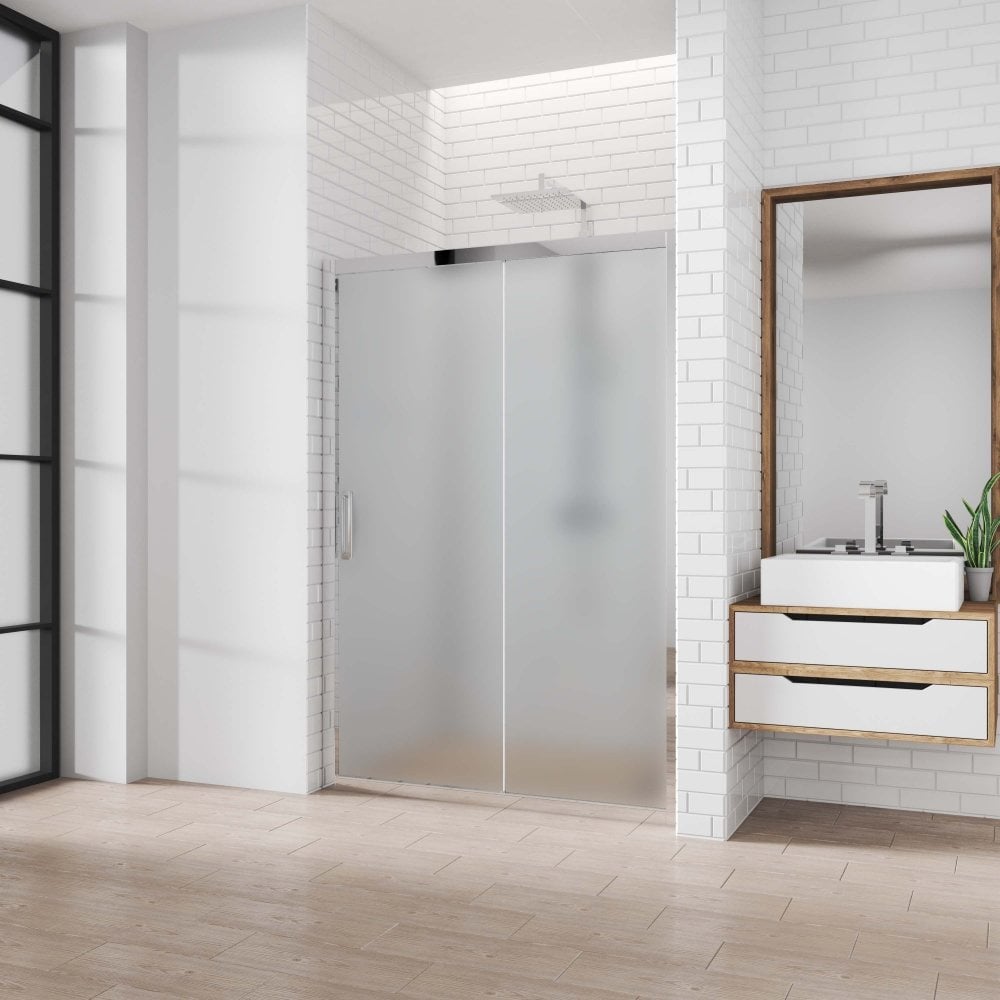 Изображение товара Дверь в душевую нишу GuteWetter gwmpkb019d2 110x200 см с матовым стеклом