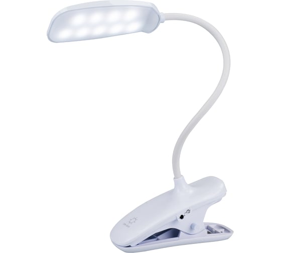Изображение товара Настольный аккумуляторный светодиодный светильник diopro белый DPNR-LLTLM9-WTE