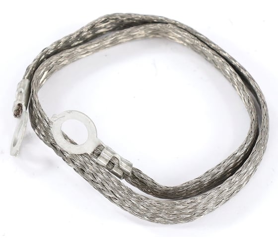 Изображение товара Провод массы VOLTON 40 см косичка сечение 10/16 медь, луж. клемма-латунь VLTPML401016