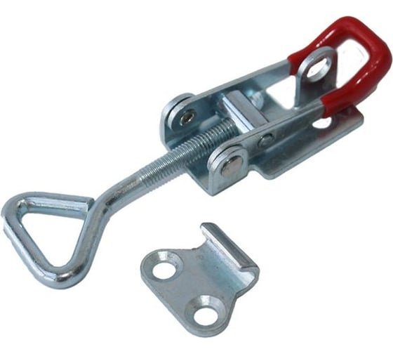 Изображение товара Эксцентриковый замок MFK-TORG с проушиной, цинк, прорезиненная ручка GH-4002 J1103