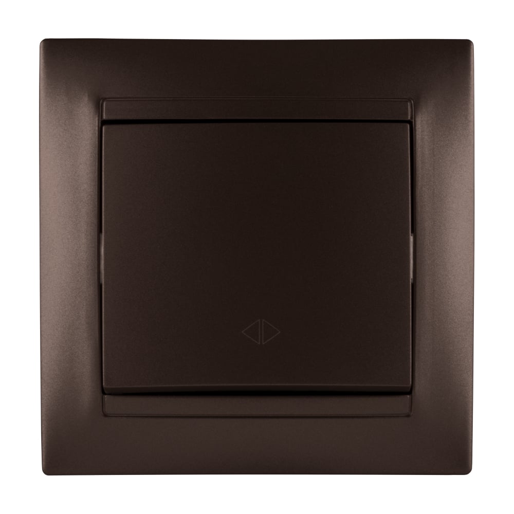 Изображение товара Перекрестный выключатель TDM ELECTRIC 1-кл 10А серия Лама шоколад SQ1815-0536