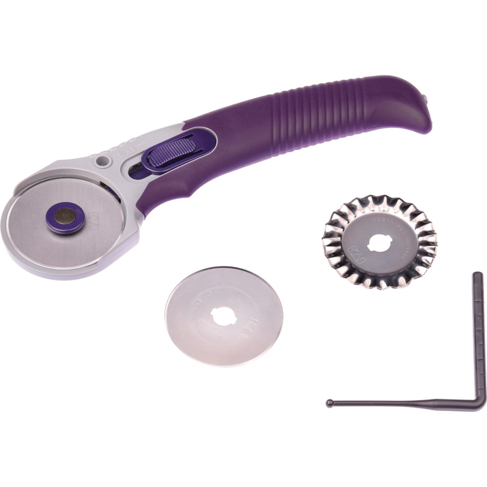 Изображение товара Раскройный нож PRYM Мульти d 45 мм с 3 лезвиями 611368