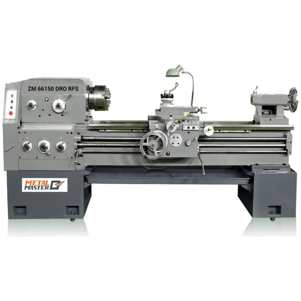 Изображение товара Профессиональный токарно-винторезный станок METALMASTER ZM 66150 DRO RFS