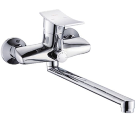 Изображение товара Универсальный смеситель Potato с прямым изливом и с переключателем для душа P2220