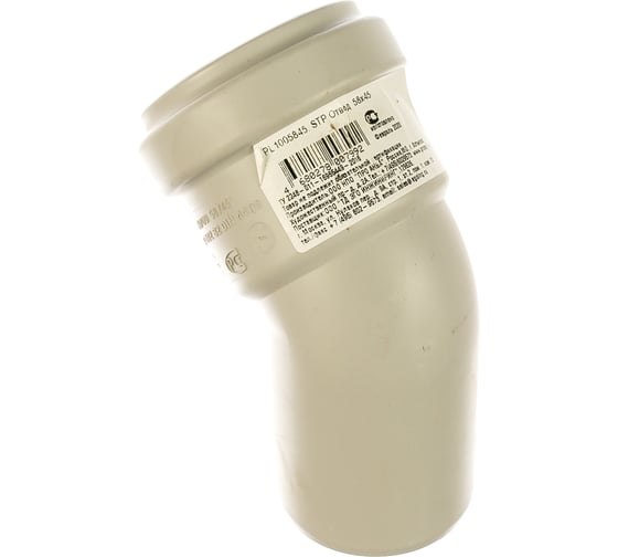 Изображение товара Отвод PRO AQUA STILTE PLUS 58x45 мм STPL1005845