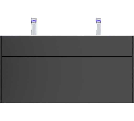 Изображение товара Подвесная база под раковину AM.PM Inspire V2.0 120 см, 3 ящика, push-to-open M50AFHX1203GM