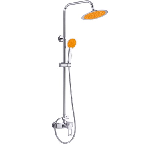 Изображение товара Душевая стойка Potato 2-х функциональная, с лейкой и шлангом P3530