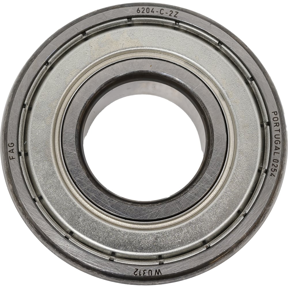 Изображение товара Подшипник FAG 6204-C-2Z шариковый однорядный закрытый радиальный 20x47x14 мм