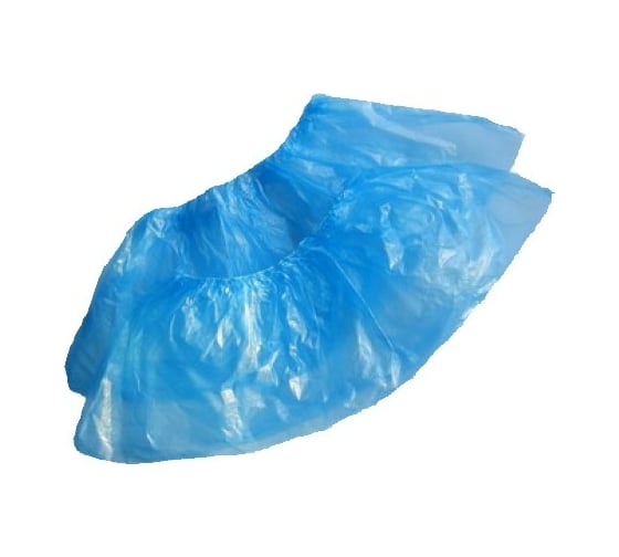 Изображение товара Бахилы Без бренда ПНД, 12 микрон, 2,5 г, 50 пар 89551