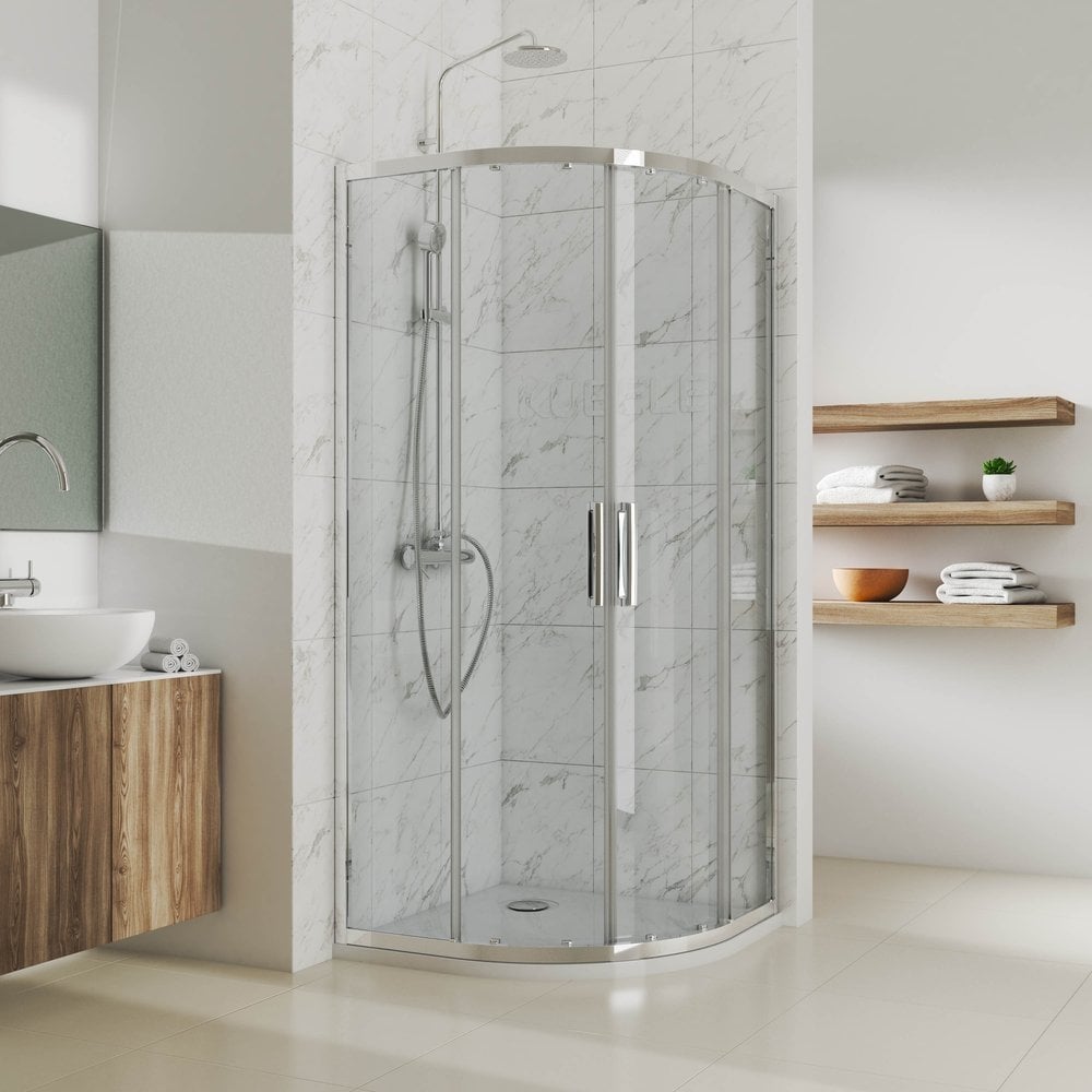 Изображение товара Душевой уголок GuteWetter gwmpkb018r 130x130 см с регулируемым профилем и закаленным стеклом