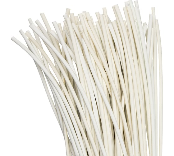 Изображение товара Термоусаживаемая трубка EKF ТУТ нг 4/2, белая, в отрезках по 1м, 100 шт PROxima tut-4-w-1m