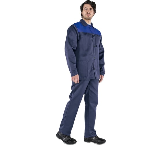 Изображение товара Костюм Факел Стандарт темно-синий/васильковый, р.56-58; рост 182-188 87468852.008