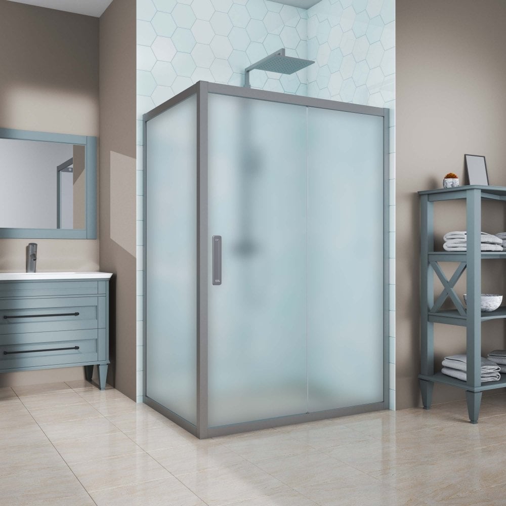 Изображение товара Душевой уголок GuteWetter gwmpkb019r 105x115x200 см хром матовый стекло