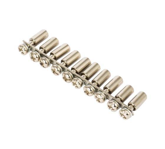 Изображение товара Перемычка EKF PROxima тип 10PIN, для 16,0 мм2, 20 шт. plc-per-10PIN-16