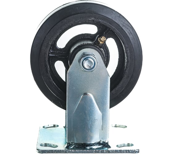 Изображение товара Колесо большегрузное обрезиненное неповоротное FCD54 125 мм MFK-TORG 1081125