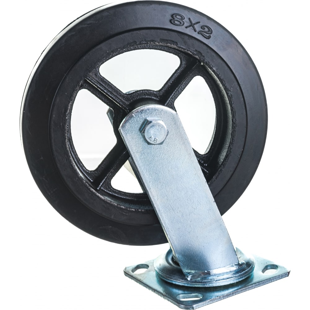 Большегрузное обрезиненное поворотное колесо MFK-TORG поворотное колесо mfk torg