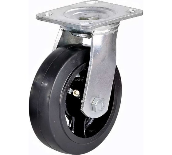 Изображение товара Колесо большегрузное обрезиненное поворотное SCD63 150 мм MFK-TORG 1083160