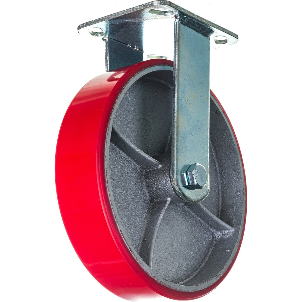 Большегрузное полиуретановое неповоротное колесо MFK-TORG большегрузное неповоротное колесо tor