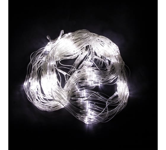 Изображение товара Гирлянда FERON 230V, 160 LED, 5000К, IP 20, шнур 1,5м CL70 32356