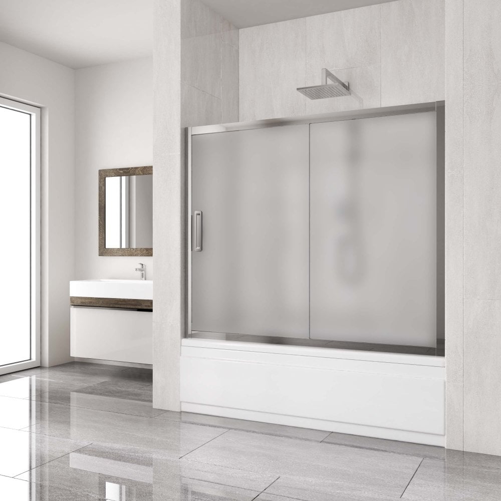 Изображение товара Шторка для ванной GuteWetter gwmpkb019p2 раздвижная 175x150 мм закаленное стекло