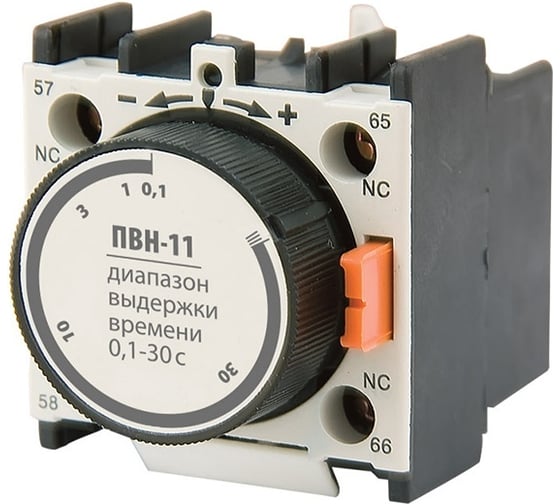 Изображение товара Приставка ПВН-11 TDM ELECTRIC вкл. 0,1-30 сек 1з 1р SQ0708-0032