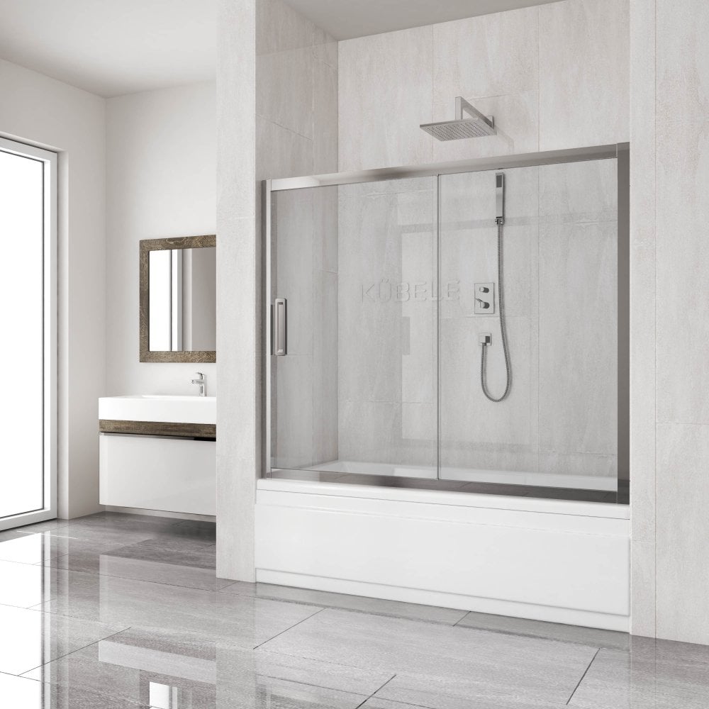 Изображение товара Шторка на ванну GuteWetter gwmpkb019p2 180x150 см из закаленного стекла