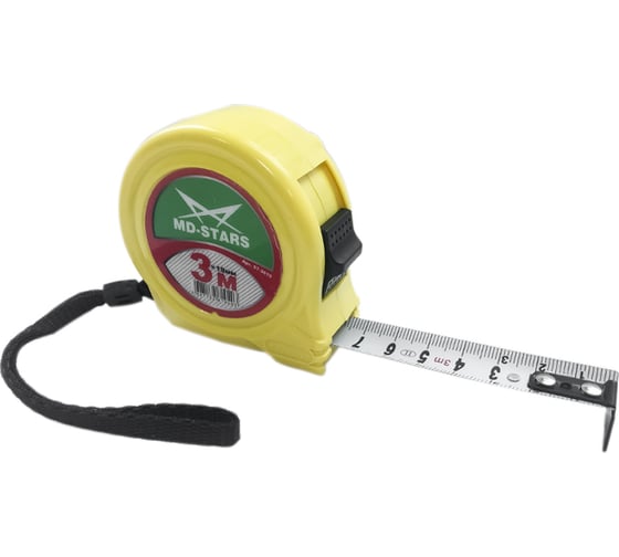 Изображение товара Рулетка MD-STARS 67 3м х 19 мм 67-3019