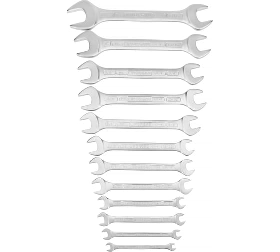 Изображение товара Набор рожковых дюймовых ключей NORGAU 12 шт., тип NBS6A-012 060107722