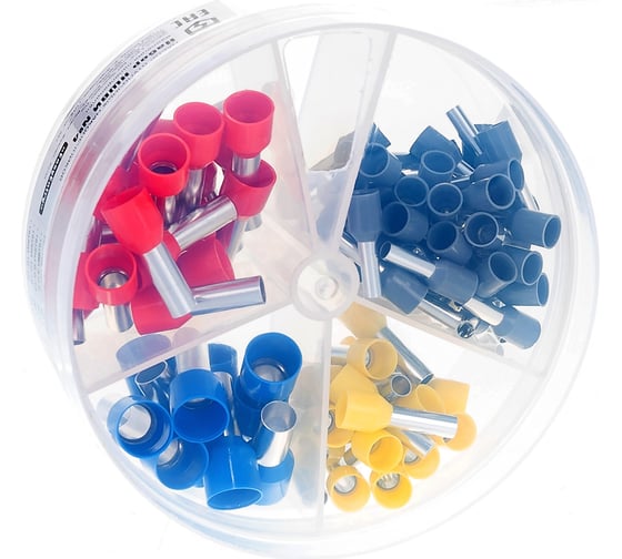 Изображение товара Набор наконечников КВТ 100 шт. НШВИ №4 79492