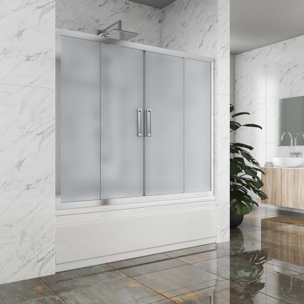 Изображение товара Шторка на ванну GuteWetter gwmpkb019p4 раздвижная 300x150 см закаленное стекло