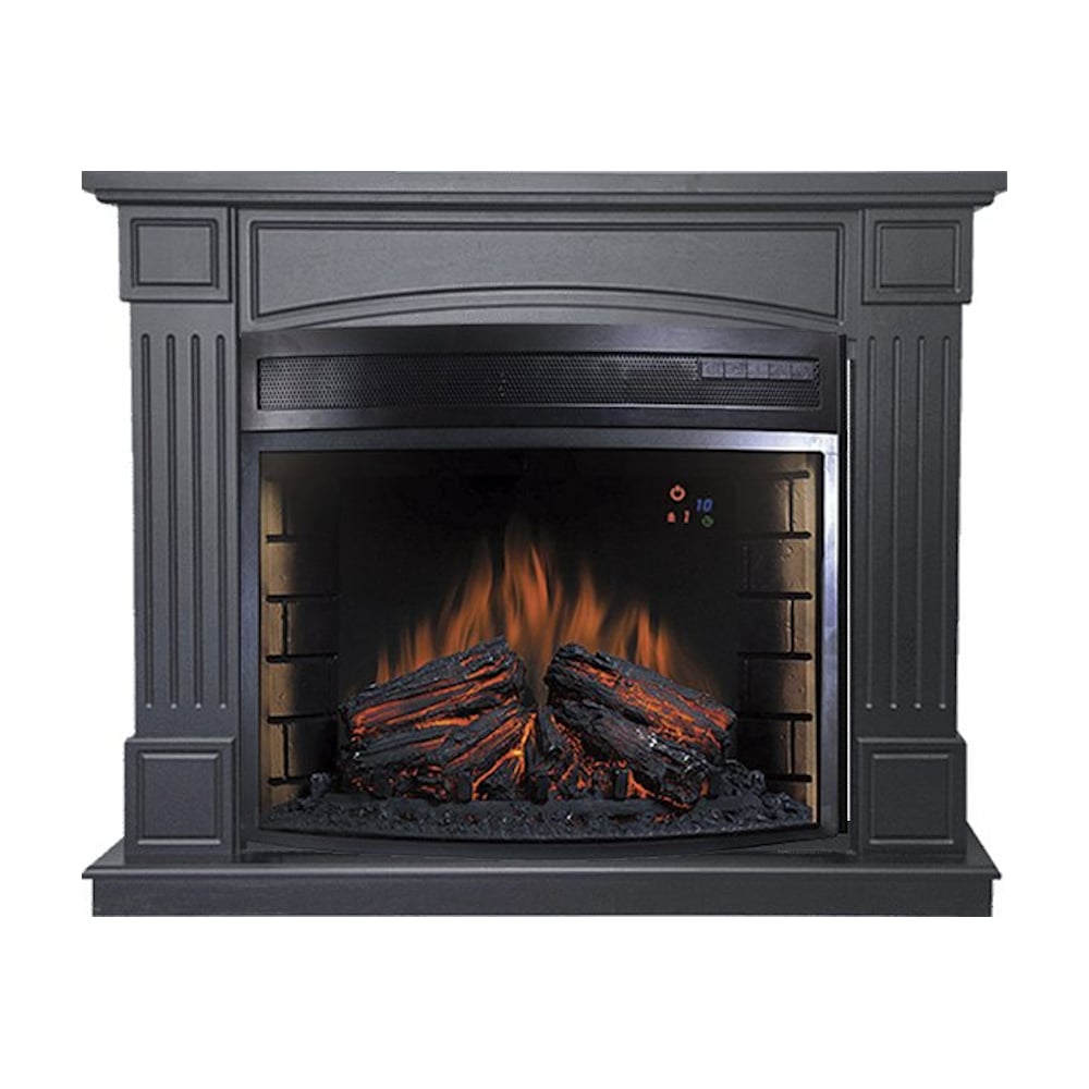 Изображение товара Каминокомплект Royal Flame Boston графит серый 20 м² эффект живого огня