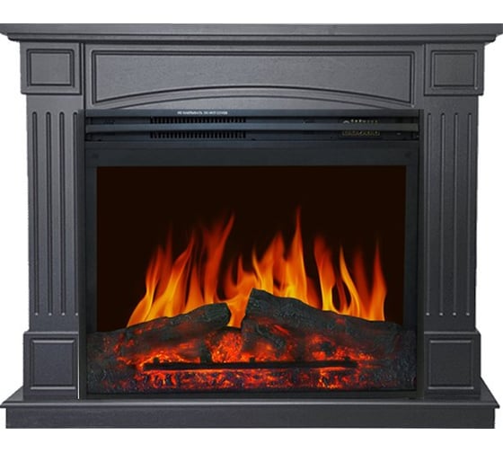 Изображение товара Каминокомплект Royal Flame Boston (graphite grey) портал и очаг jupiter fx n black 64952443