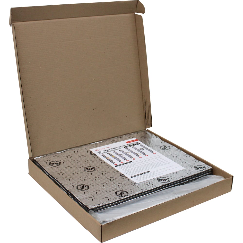 Изображение товара Шумоизоляция для канализационных труб D=110 NoiseBlock Pipe STP 46258